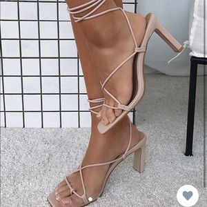 White Fox Boutique - Billini Osiris Heels Nude